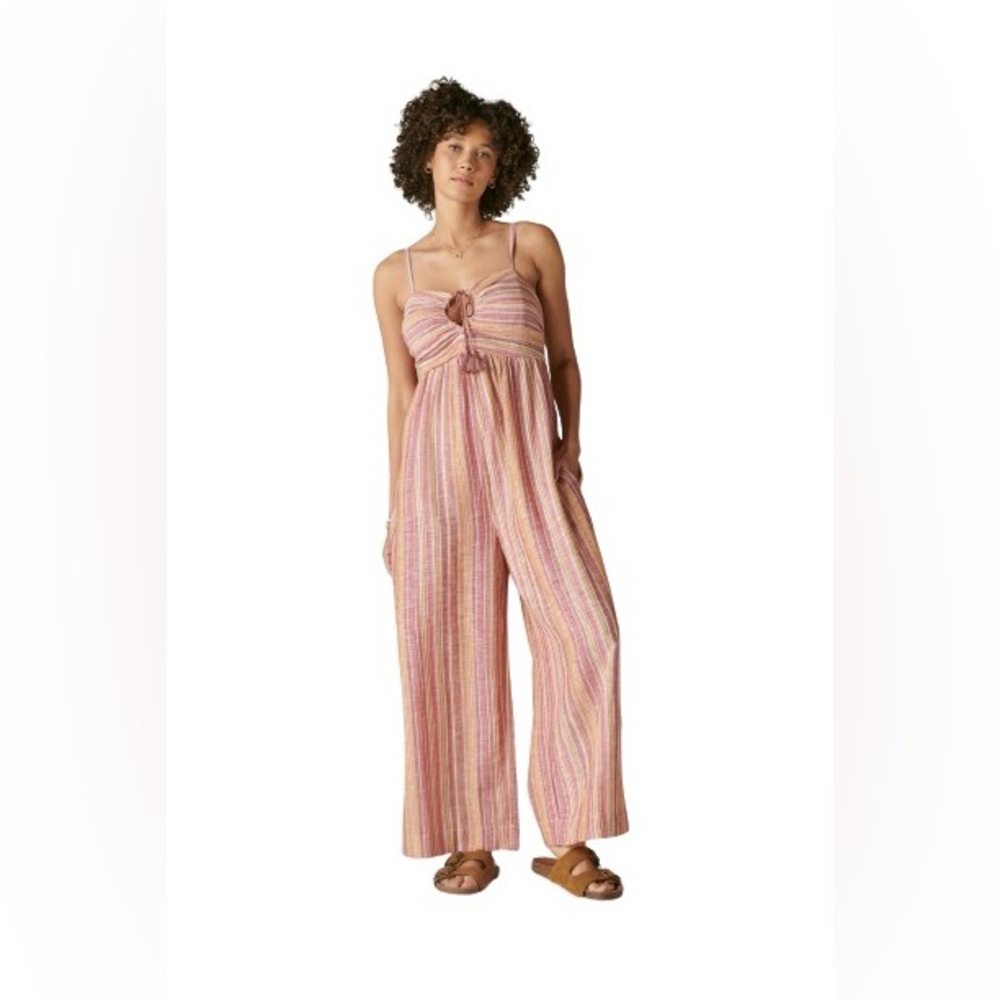 Lucky Brand Striped Jumpsuit